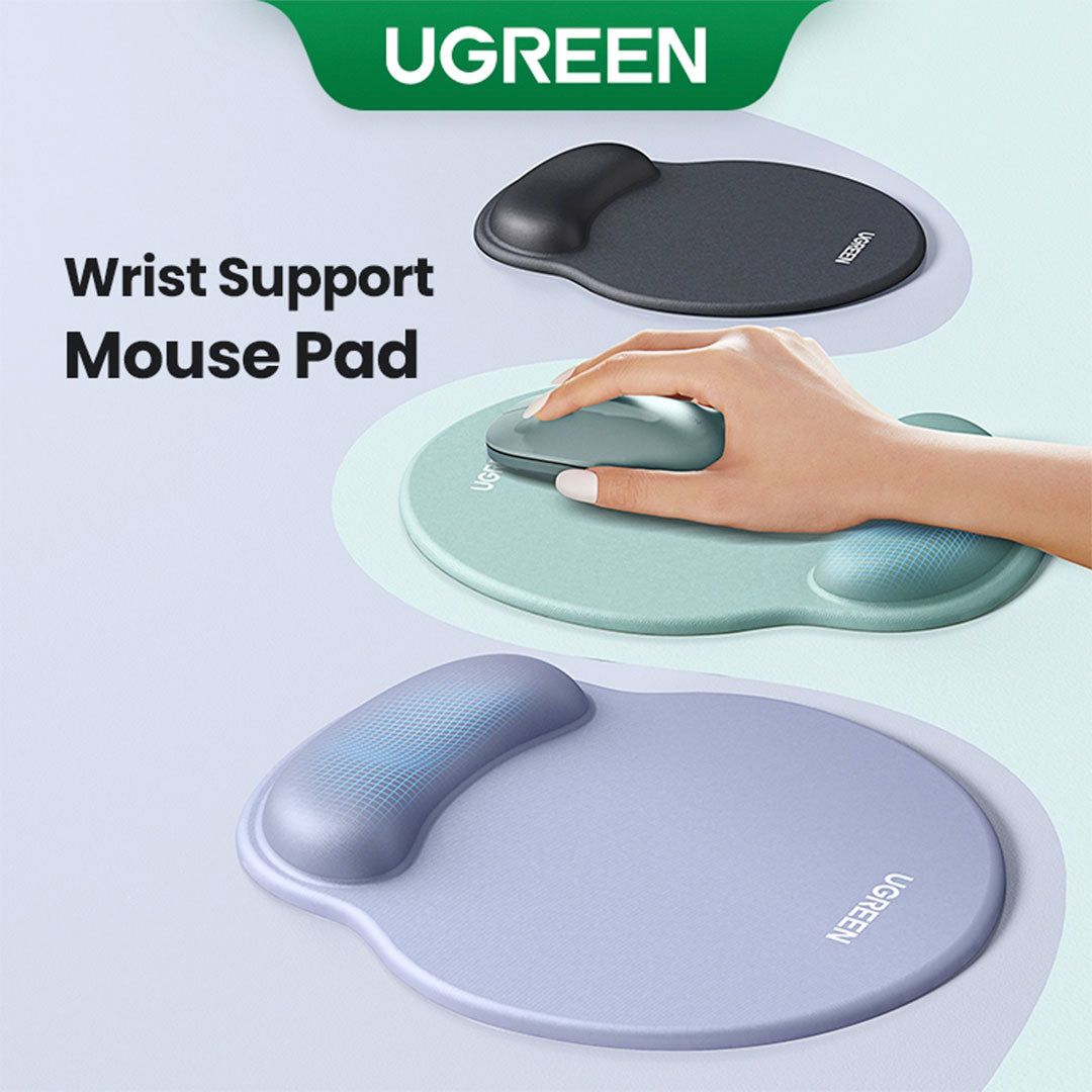 UGREEN LP668 25243 PadMouse Ergonómico Antideslizante Verde