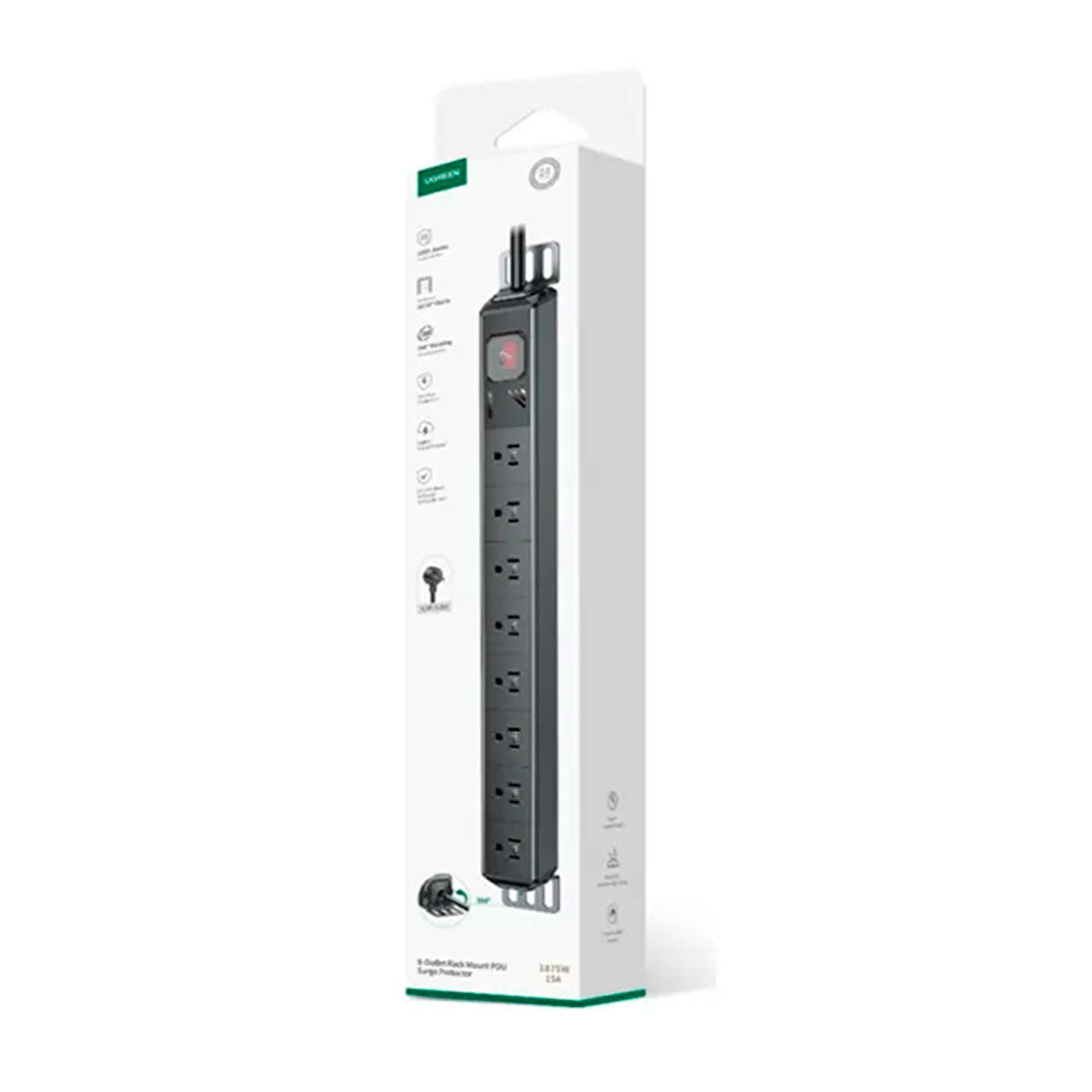 UGREEN S111 25354 PDU Power Rack 8 Salidas Planas 15A