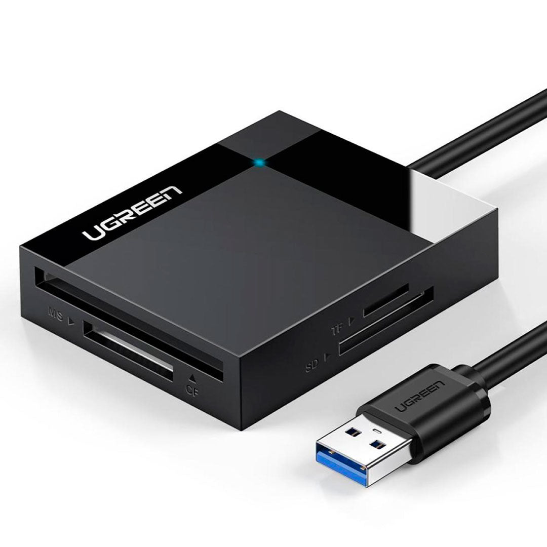 UGREEN CR125 30333 Lector de Tarjetas 4 en 1 USB-A 3.0 a SD TF