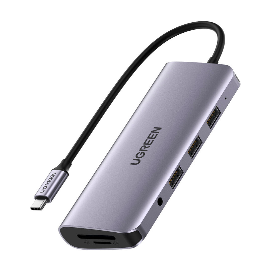 UGREEN CM179 80133 Adaptador HUB USB-C 10 en 1 con HDMI 4K y VGA