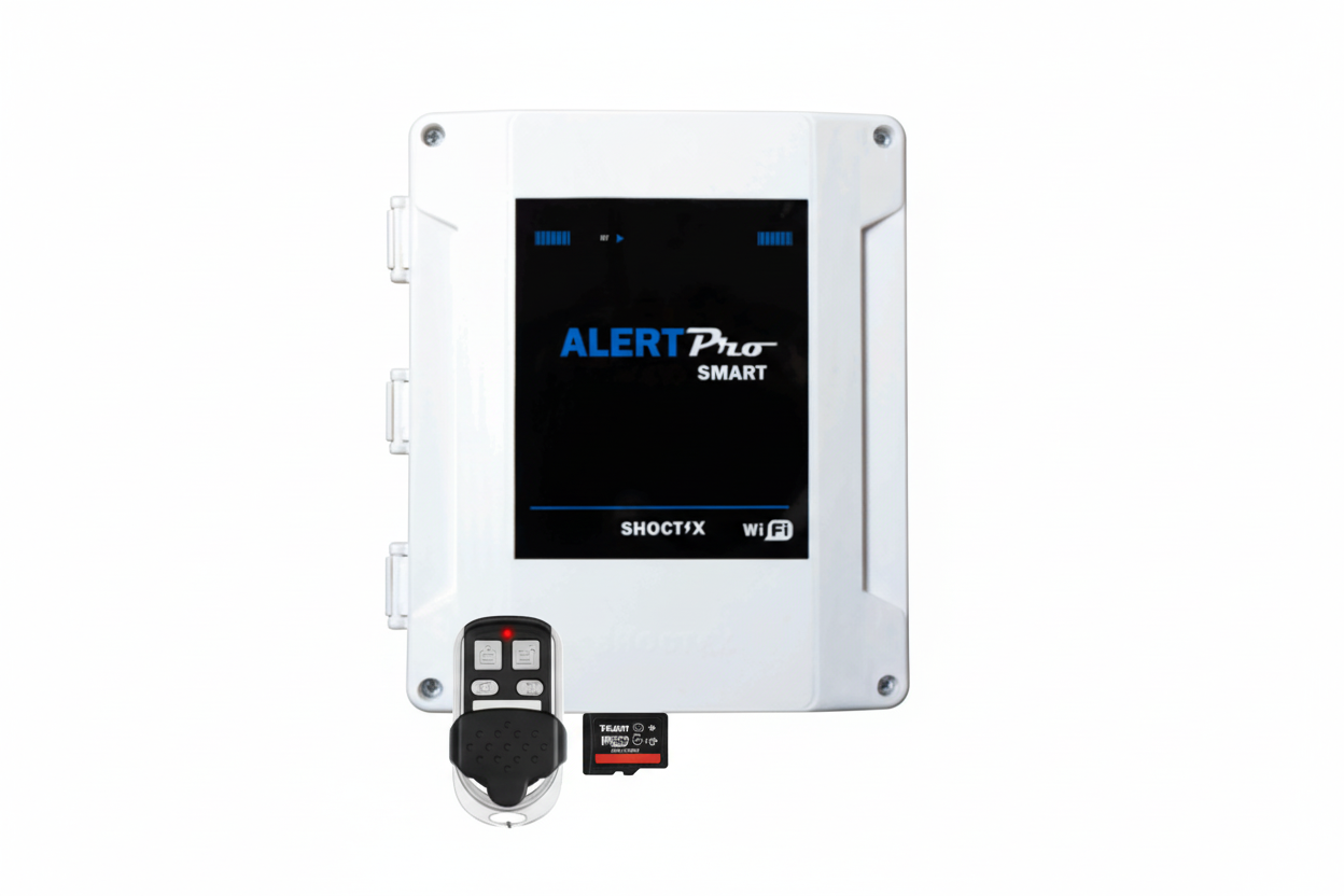 SHOCTIX ST-PRO 4GNET Alarma Comunitaria 4G NET, Ethernet Y Wifi con Audios de Voz