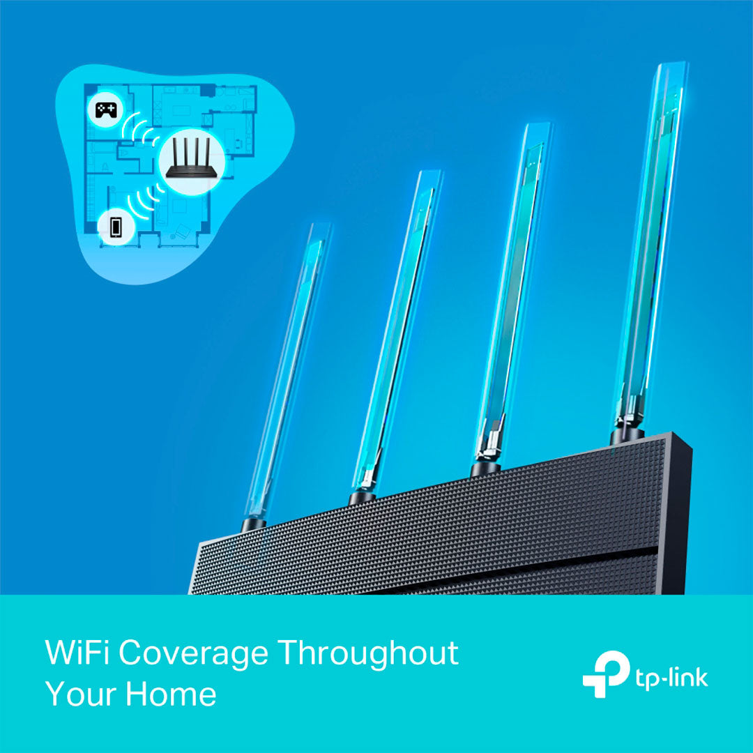 TP-LINK ARCHER AX12 Router WiFi6 AX1500 Doble Banda