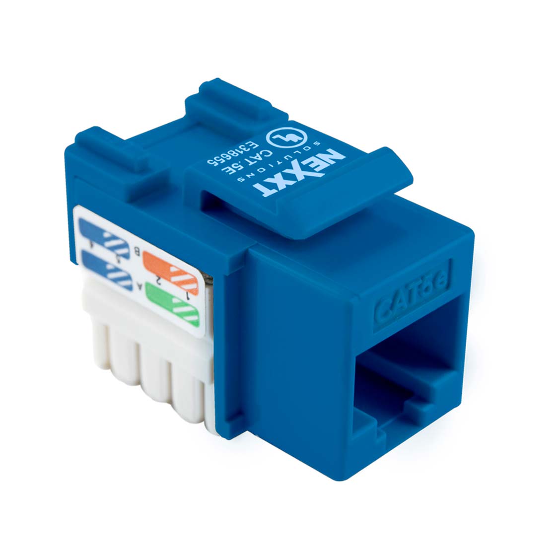 NEXXT SOLUTIONS AW110NXT12 Jack Keystone RJ45 Cat5e Tipo 110 Azul