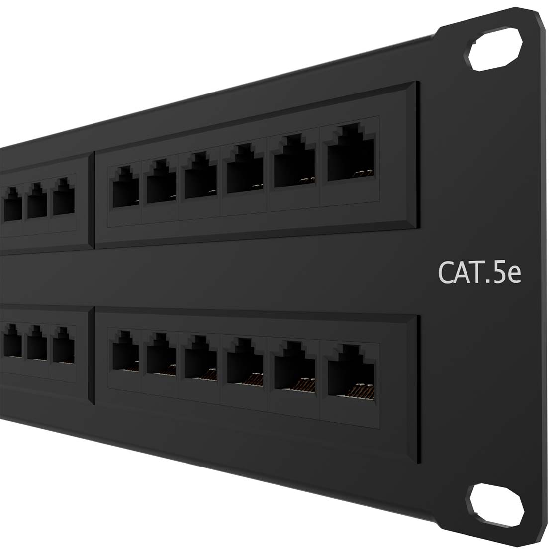 NEXXT SOLUTIONS AW190NXT11 Patch Panel Rack 48P 2U Cat5E Pre-config Tipo 110