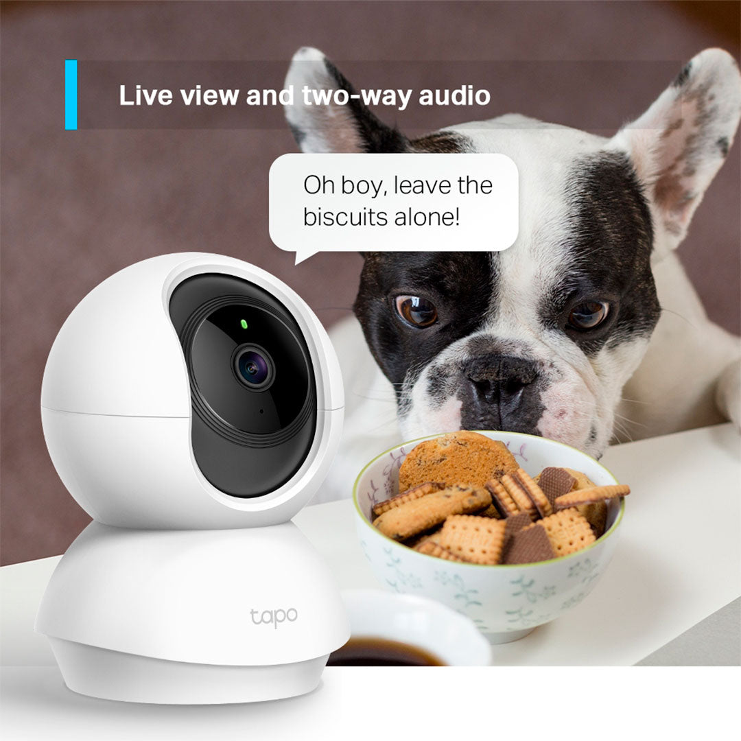 TP-LINK TAPO C210 Cámara de Seguridad WiFi 2K 3MP 360º PT