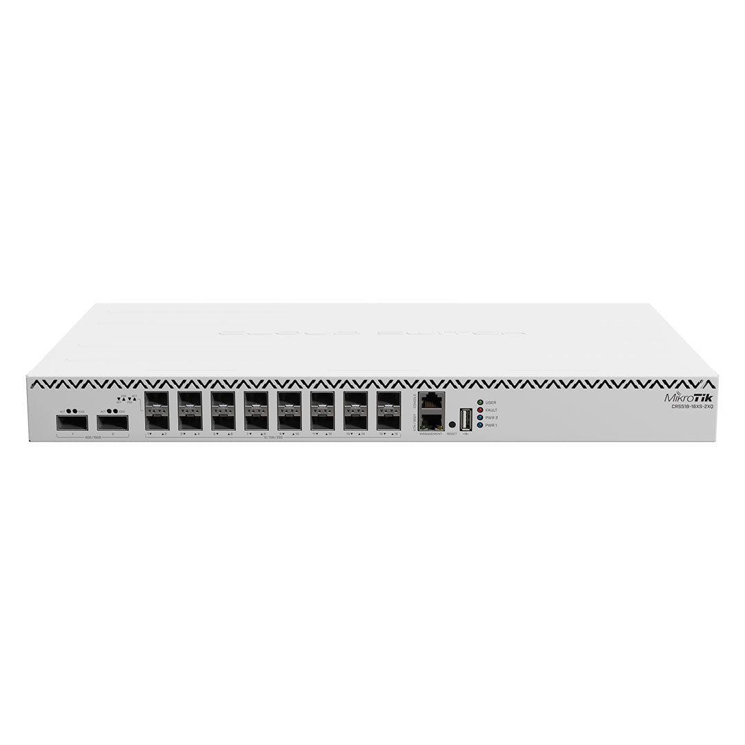 MIKROTIK CRS518-16XS-2XQ-RM Switch 16 Puertos Gigabit