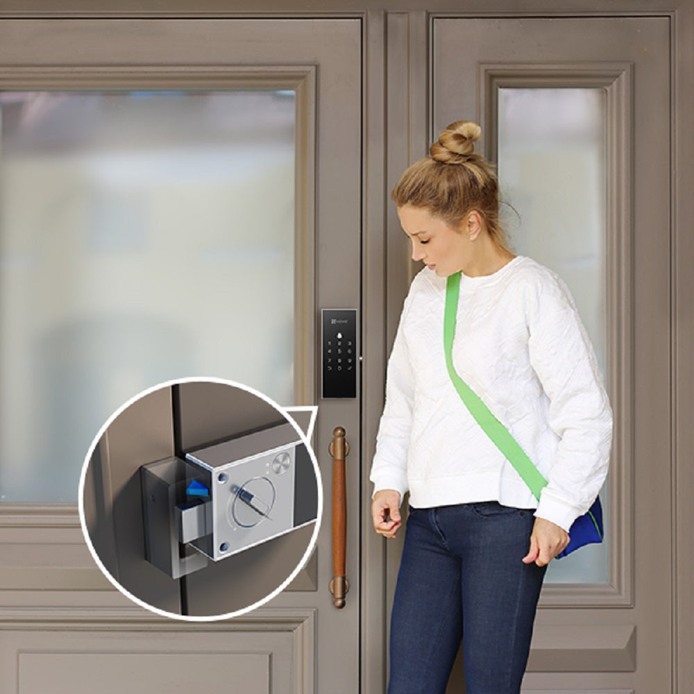EZVIZ DL03 PRO Cerradura inteligente WIFI BT huella, tarjeta, código