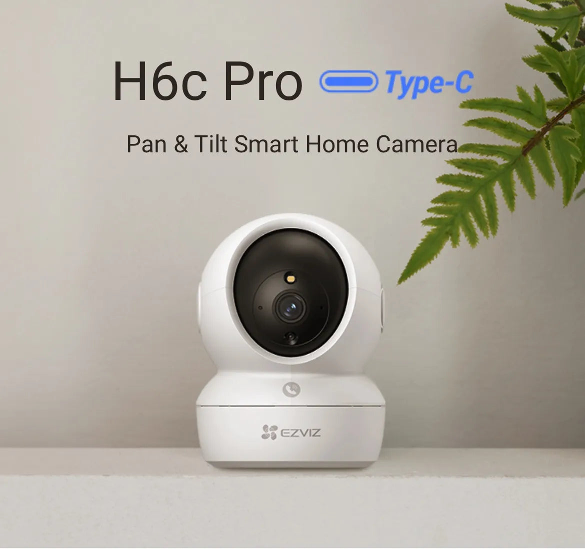 EZVIZ H6C PRO 1080P Cámara de Seguridad WIFI 2MP FHD 360°