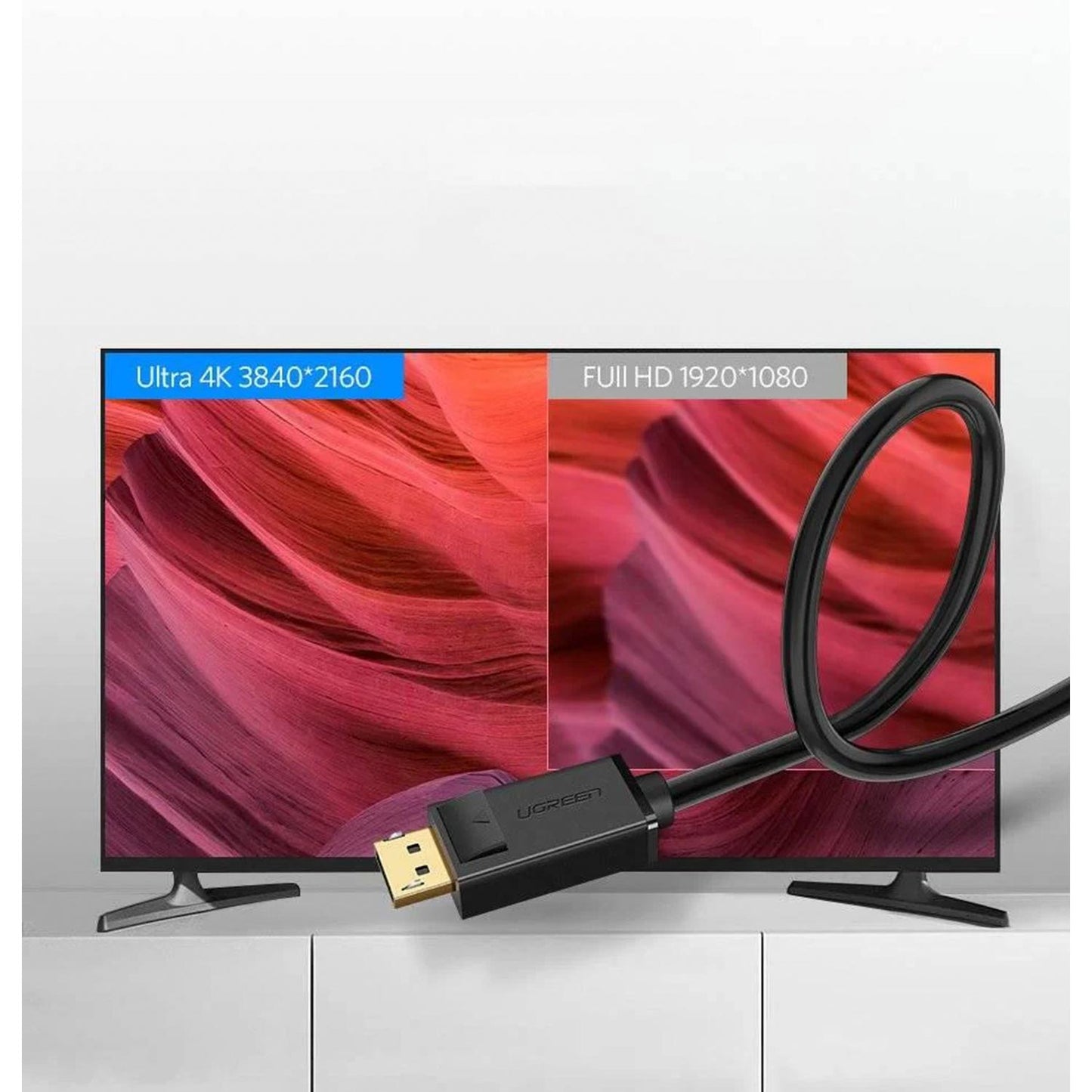 UGREEN DP102 10213 Cable DisplayPort 1.2 4k Macho a Macho 5m