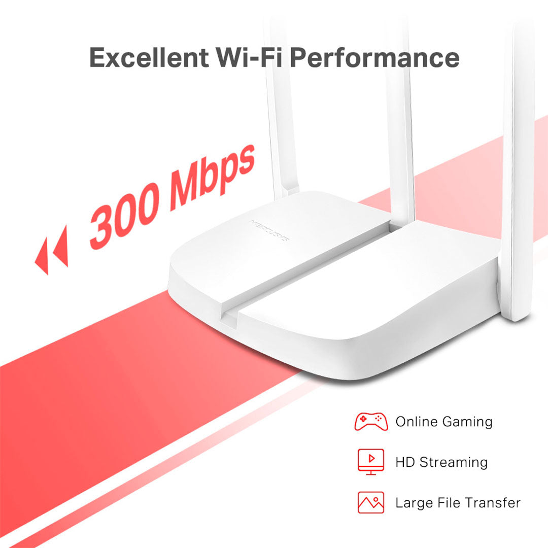 MERCUSYS MW306R Router WIFI Multimodo 300 Mbps
