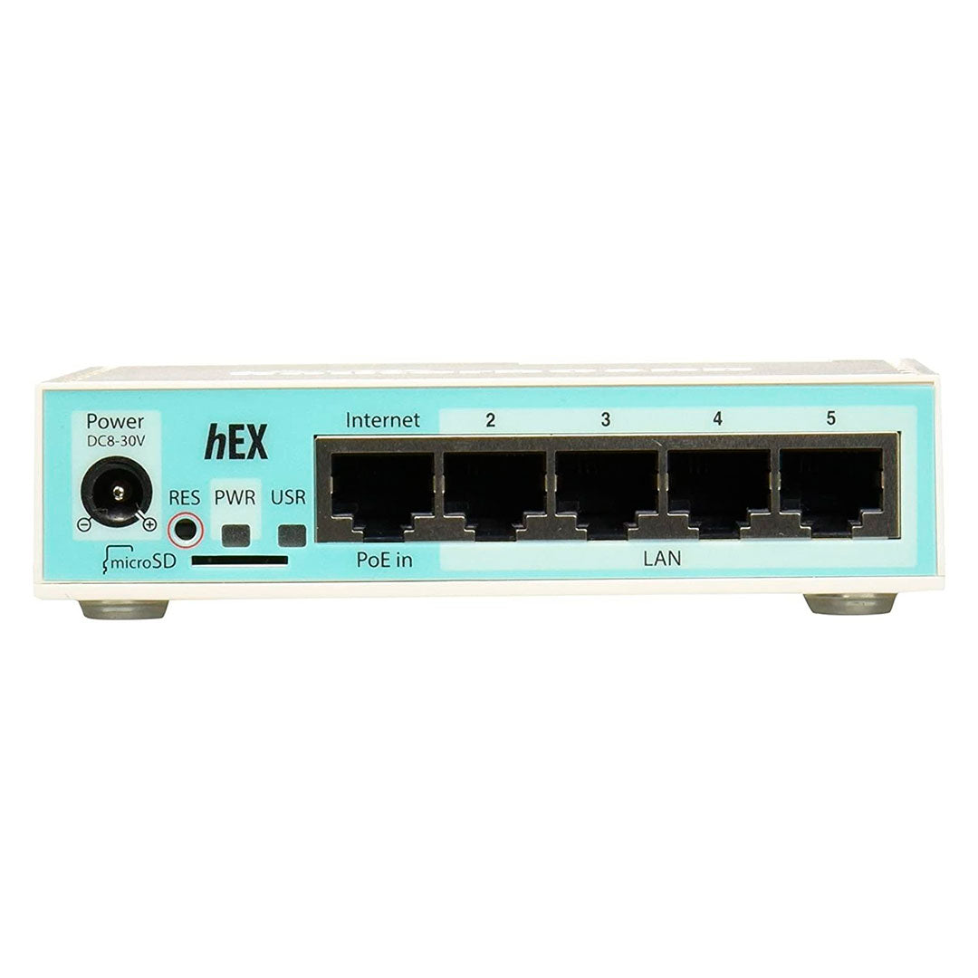 MIKROTIK HEX Router 5 Puertos Gigabit Ethernet