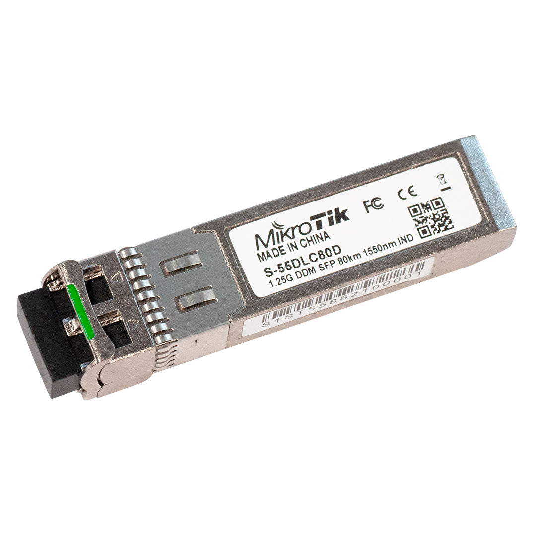 MIKROTIK S-55DLC80D Modulo SFP 1.25Gbps 80Km Conector LC Doble