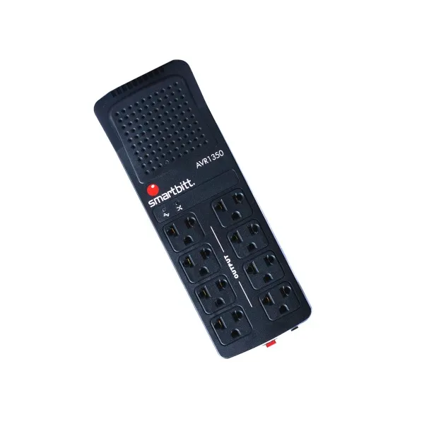SMARTBITT SBAVR1352 Estabilizador de Voltaje 8 Tomas 1350VA/675W 220VAC