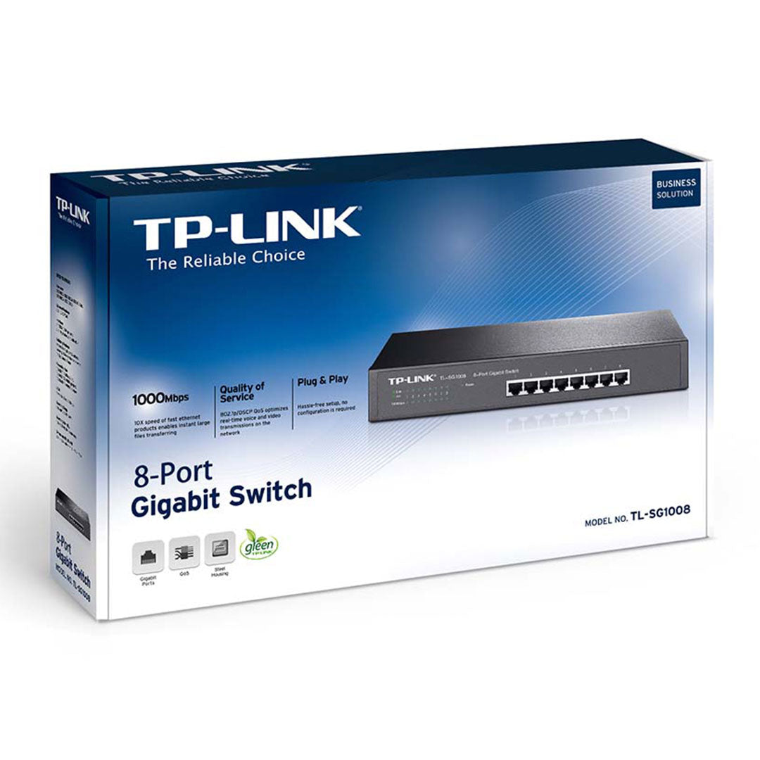 TP-LINK SG1008 Switch 8 puertos Gigabit RJ45