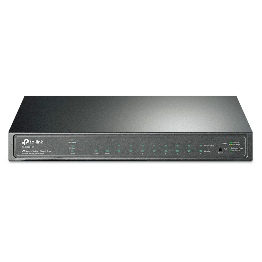 TP-LINK SG2210P Switch Smart Omada PoE 8 Puertos 10P Gigabit