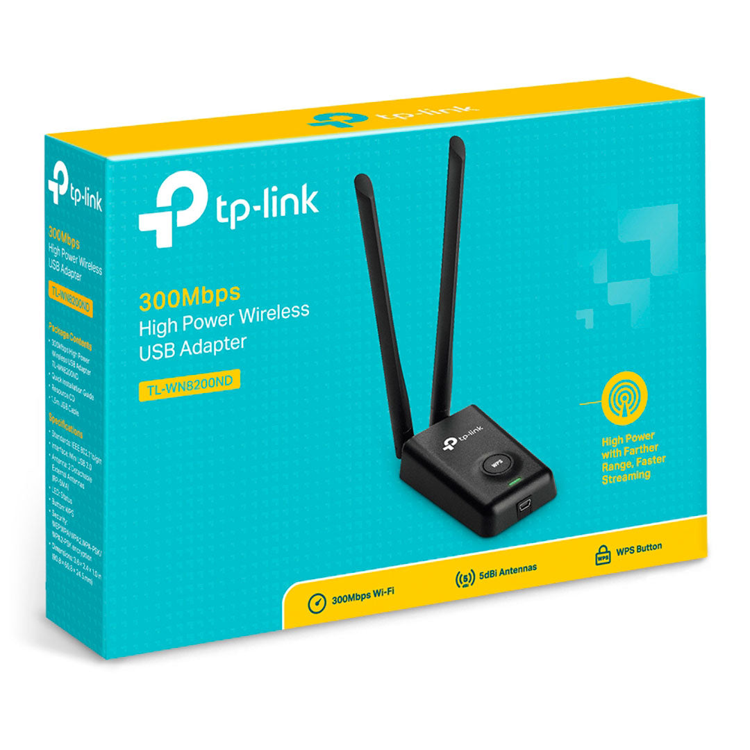 TP-LINK TL-WN8200ND Adaptador USB Inalámbrico 2.4Ghz 300Mbps