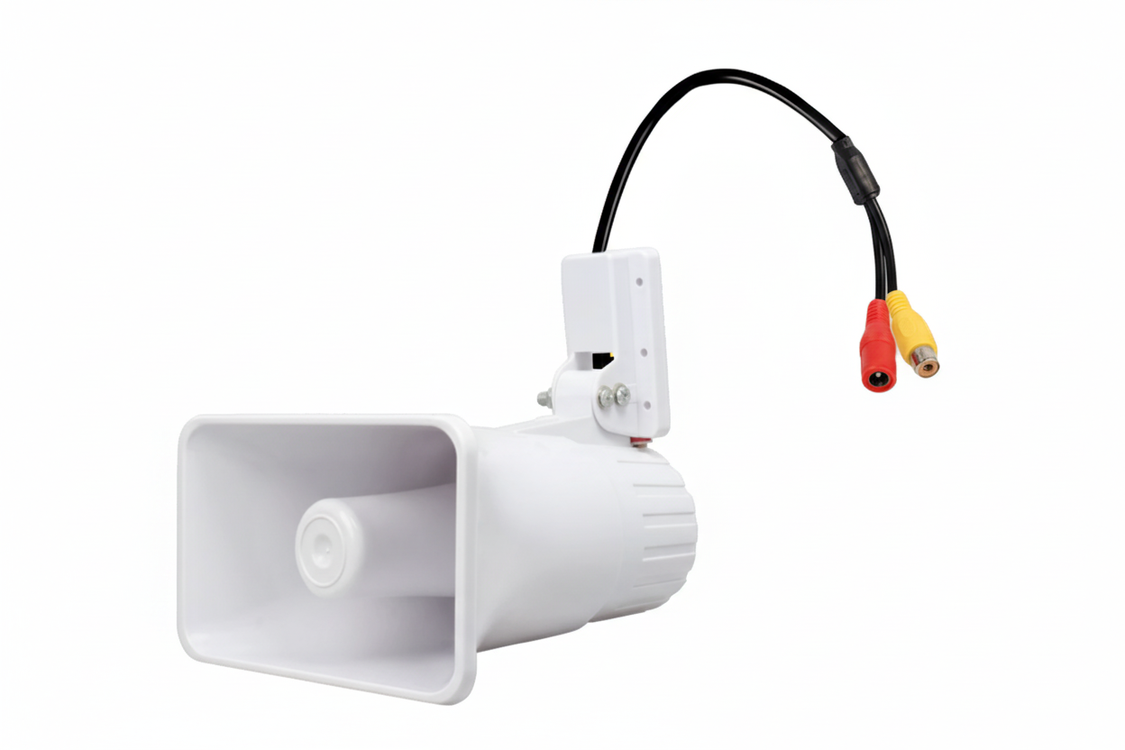 SHOCTIX ST-TXVOZ Sistema de Perifoneo para CCTV 60W Regulador de Audio