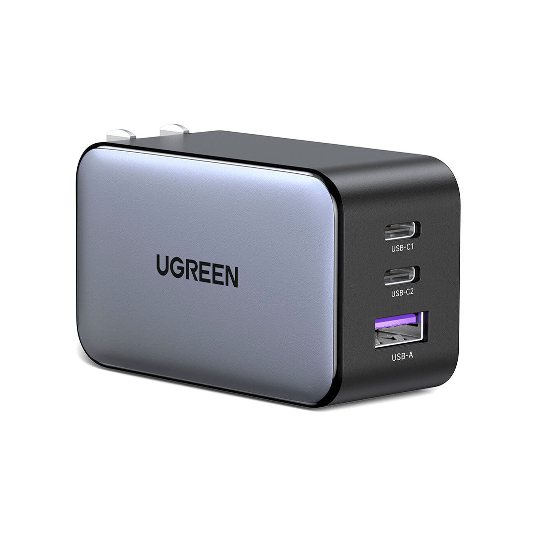 UGREEN CD244 10334 Nexode Cargador GAN 2USB-C 1USB-A 65W