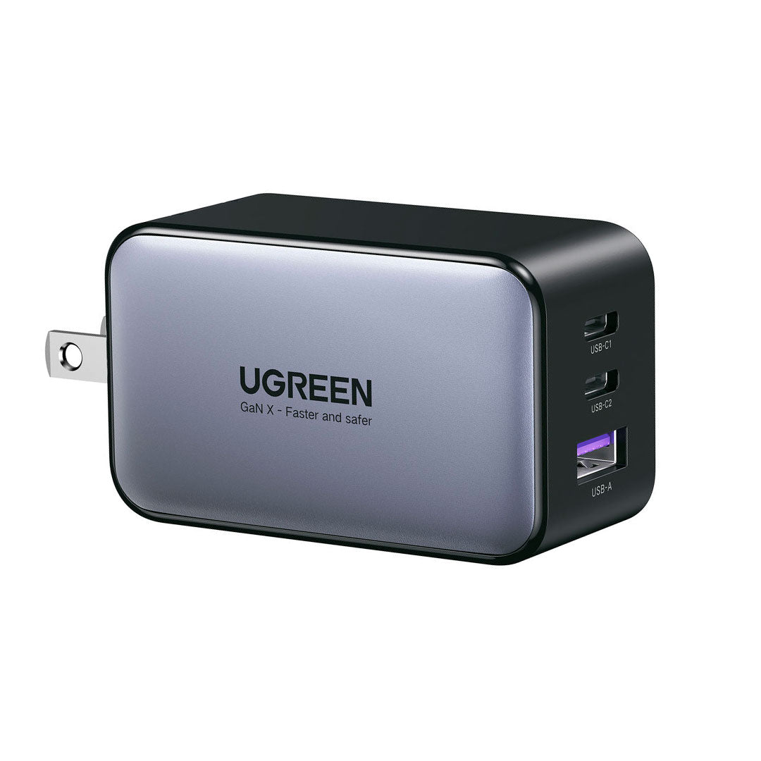 UGREEN CD244 10334 Nexode Cargador GAN 2USB-C 1USB-A 65W