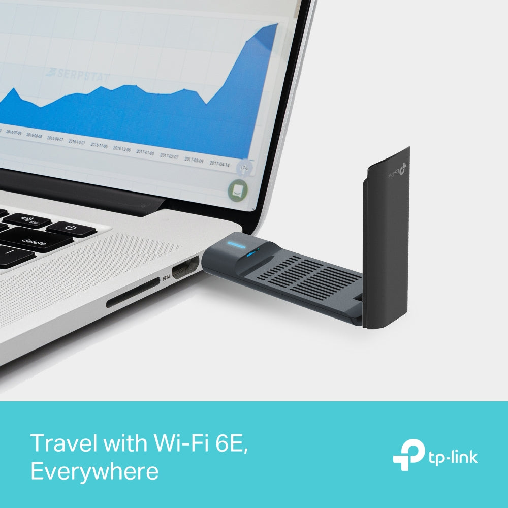 TP-LINK ARCHER TXE70UH Adaptador USB WiFi6E AXE5400 triple banda