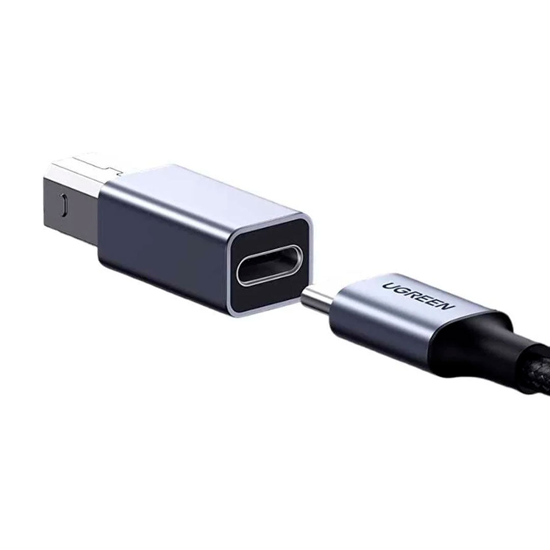 UGREEN US382 20120 Adaptador USB-C Hembra a USB-B Macho para Impresora