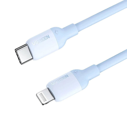 UGREEN US387 20313 Cable de Datos de Carga USB-C Lightning 3A Azul