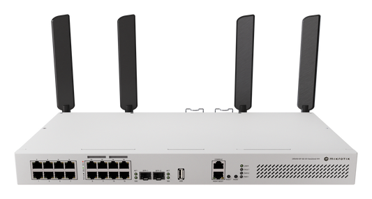 MIKROTIK CRS418-8P-8G-2S+5axQ2axQ-RM Switch 16 Puertos Gigabit Ethernet