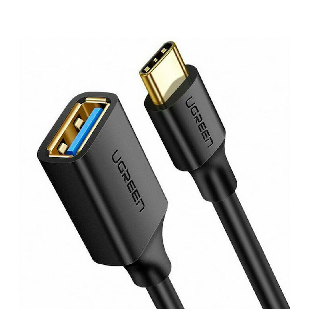 UGREEN US154 30701 Cable de Datos USB-C a USB 3.0 Hembra 15cm