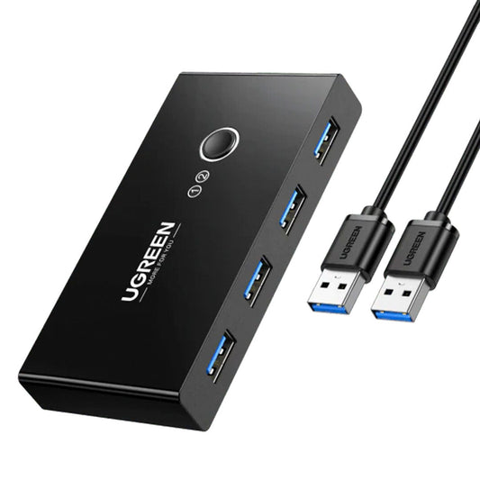 UGREEN US216 30768 Adaptador Switch 4USB 2.0 2PC's