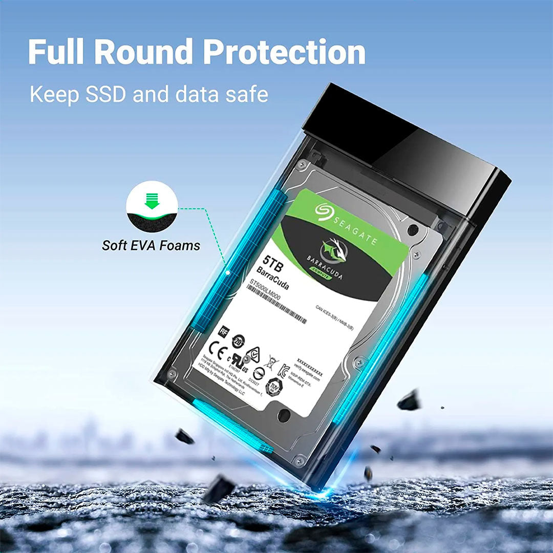 UGREEN US221 30848 Case para Disco Duro USB 3.0 a SATA III