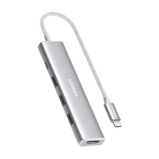 UGREEN CM478 35580 Revodok Adaptador HUB USB-C 5 en 1 100W