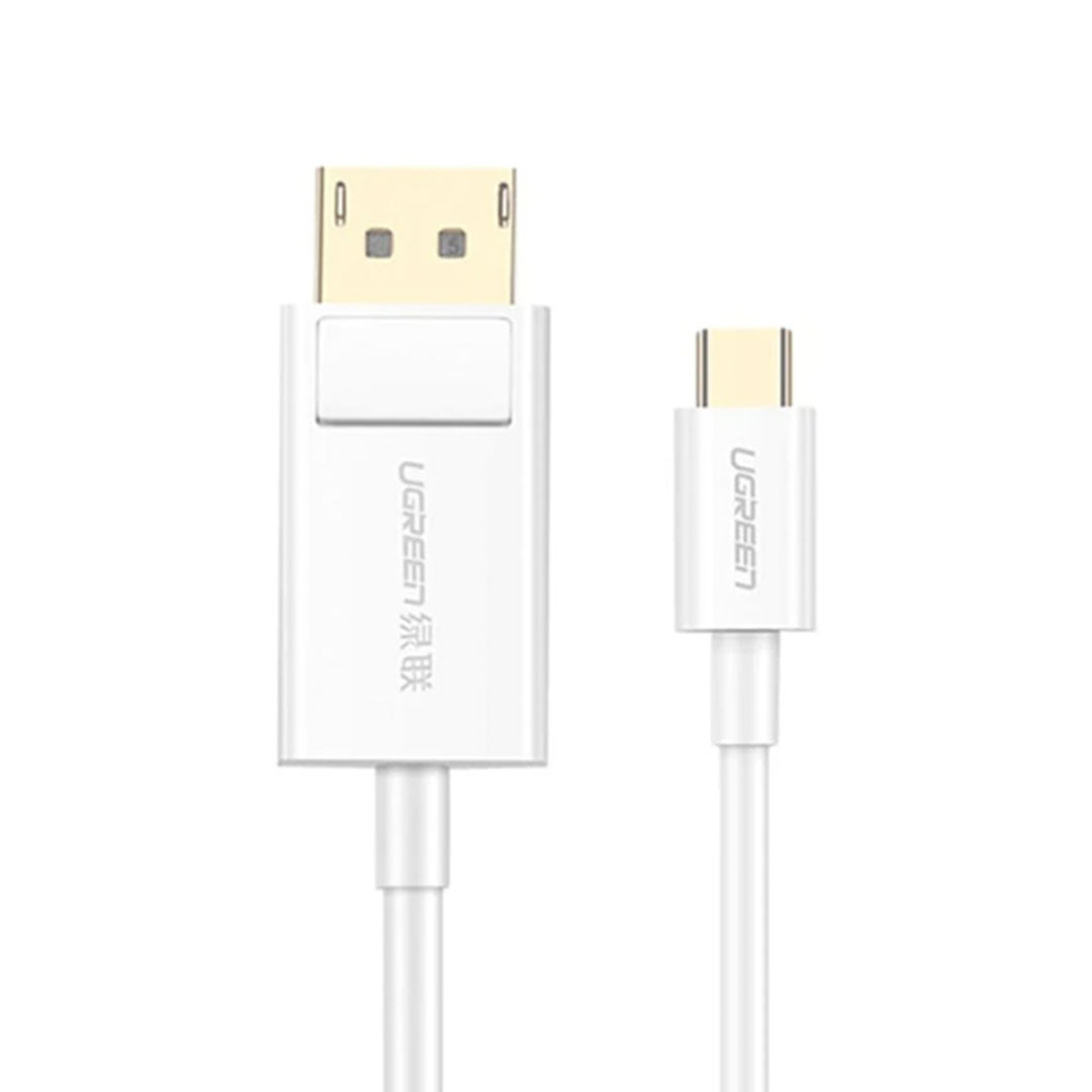 UGREEN MM139 40420 Cable USB-C Macho a DisplayPort Macho 4K Blanco 1.5m