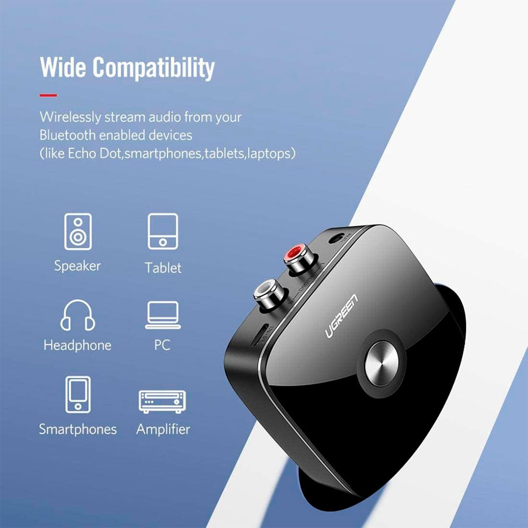 UGREEN CM106 40759 Adaptador de Receptor Bluetooth 5.1