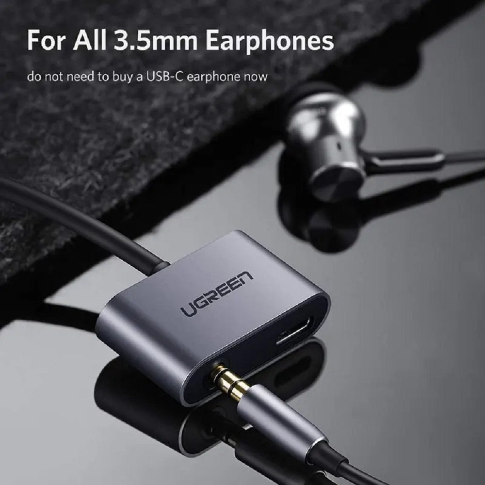 UGREEN CM193 50596 Adaptador USB-C Macho a Puerto de Audio 3.5mm