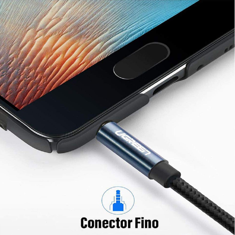 UGREEN AV118 40675 Cable Extensión de Audio 3.5mm Macho Hembra 2m