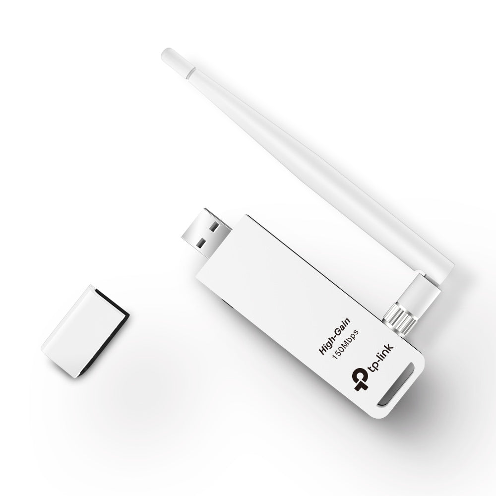 TP-LINK WN722N Adaptador USB WiFi4 2.4Ghz 150Mbps
