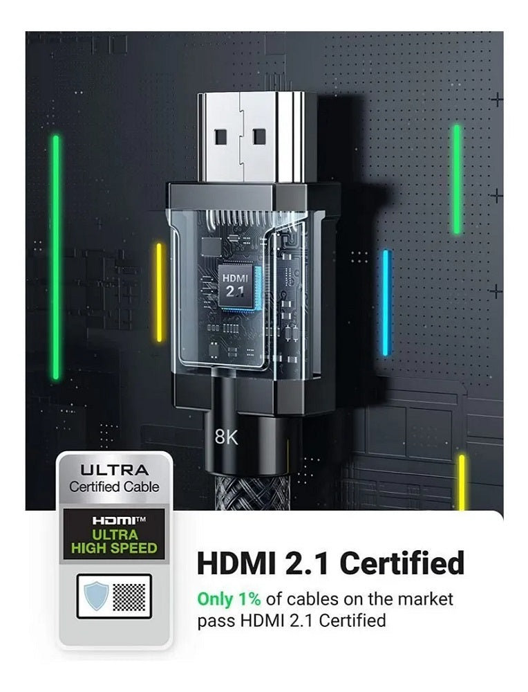 UGREEN HD135 70320 Cable HDMI Trenzado 8K 1.5m