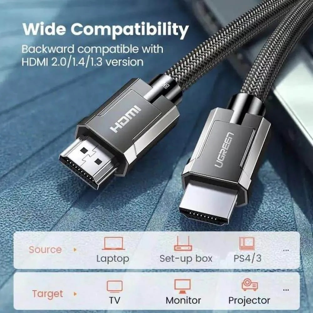 UGREEN HD135 70321 Cable HDMI Trenzado 8K 2m