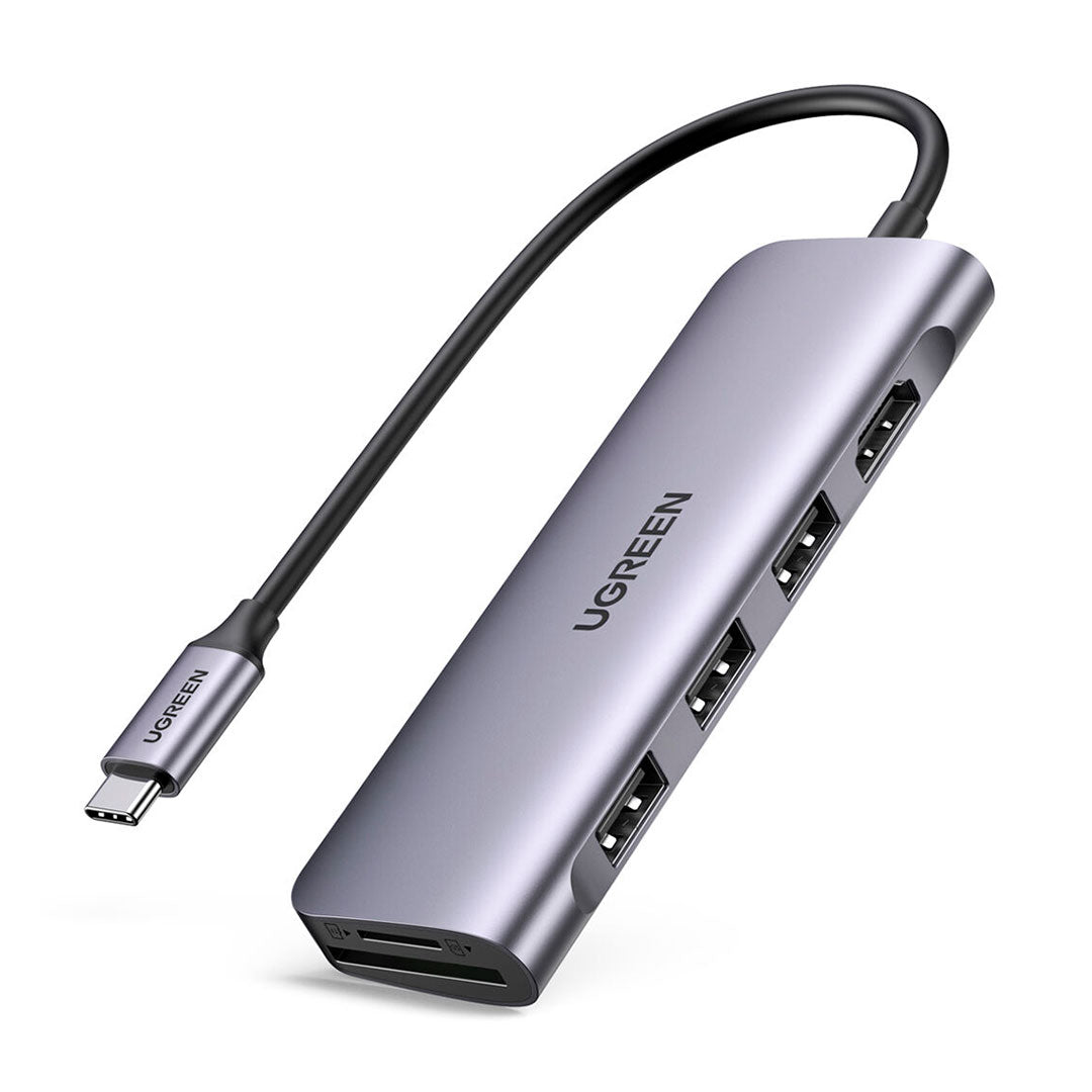 UGREEN CM195 70410 Adaptador HUB USB-C a HDMI 6 en 1 HDMI 4K USB 3.0