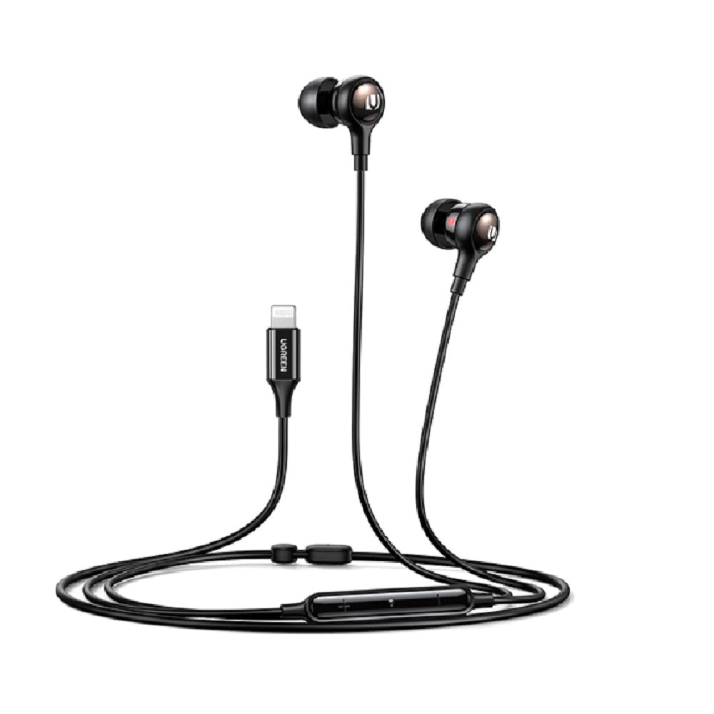 UGREEN EP103 30631 Auriculares Conector Lightning con Cable MFi