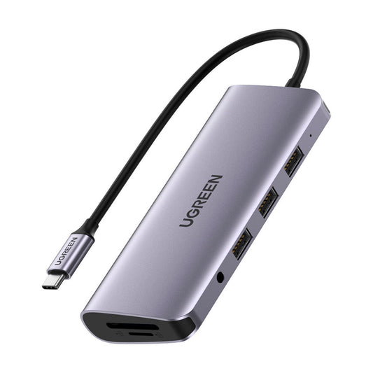 UGREEN CM179 80133 Adaptador HUB USB-C 10 en 1 con HDMI 4K y VGA