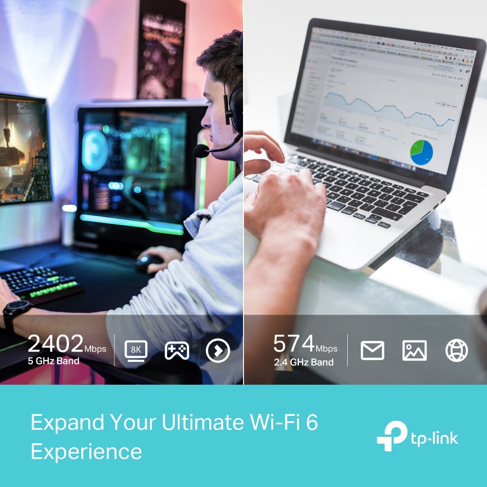 TP-LINK ARCHER TX50UH Adaptador AX3000 USB WiFi6doble banda