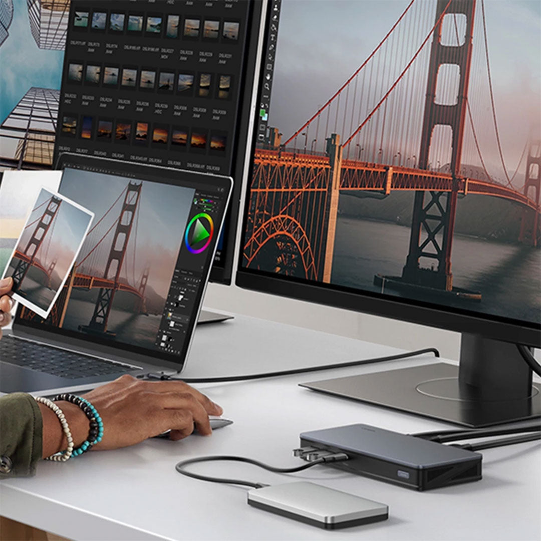 UGREEN CM615 90912 Adaptador Multifunción USB-C 9 en 1