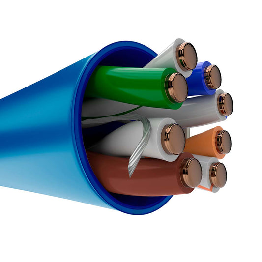 NEXXT SOLUTIONS AB355NXT32 Cable U/UTP Cat5e 4P 24AWG CM 305m/1000ft Azul
