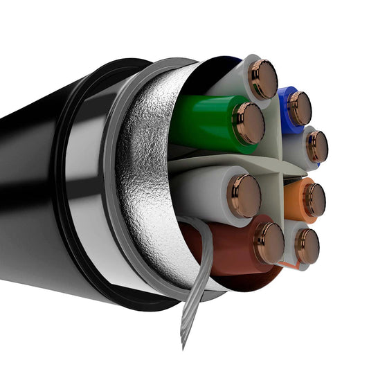 NEXXT SOLUTIONS AB356NXT37 Cable F/UTP para Exterior Cat6 23AWG 305m/1000ft CMX