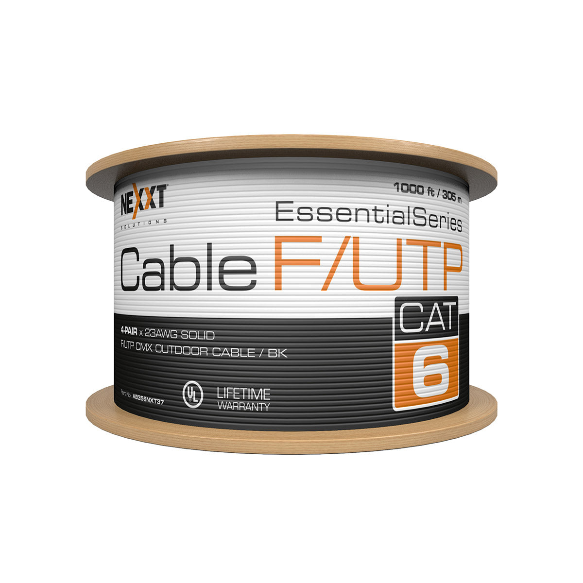 NEXXT SOLUTIONS AB356NXT37 Cable F/UTP para Exterior Cat6 23AWG 305m/1000ft CMX