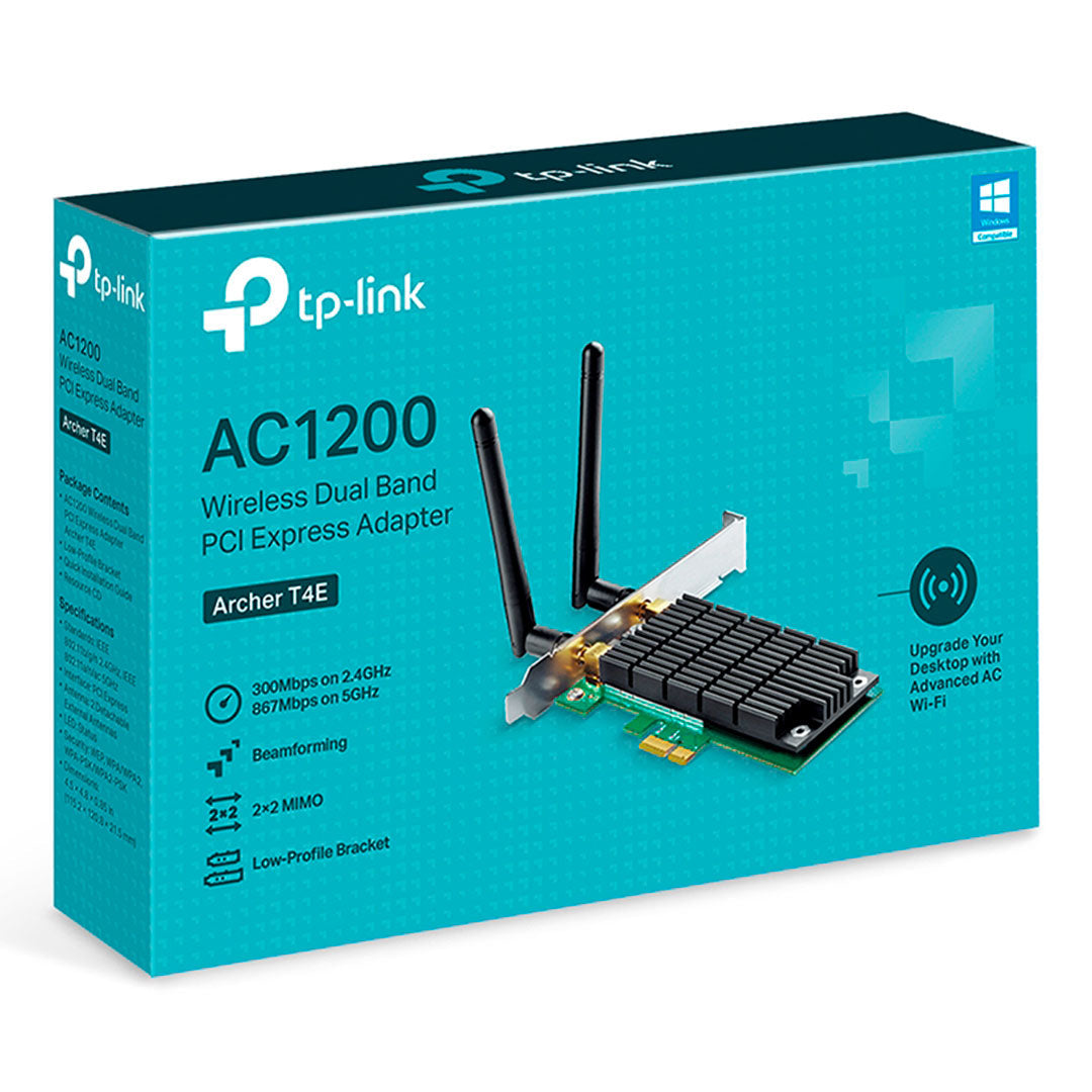 TP-LINK ARCHER T4E Adaptador Inalámbrico PCIe AC1200 Doble Banda