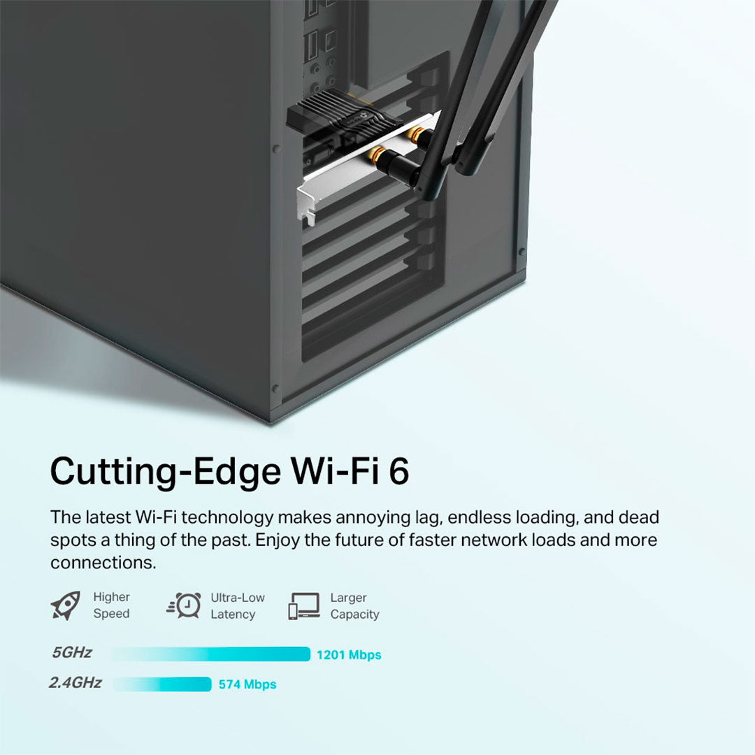 TP-LINK Archer TX20E Adaptador inalámbrico PCIe AC1200 doble banda