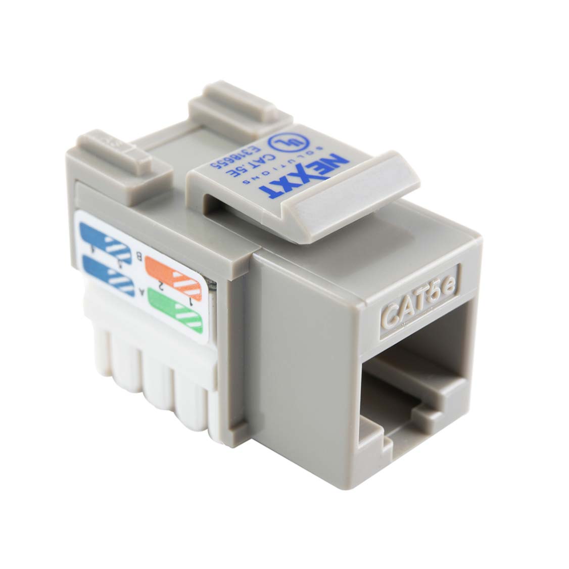 NEXXT SOLUTIONS AW110NXT11 Jack Keystone RJ45 Cat5e Tipo 110 Gris