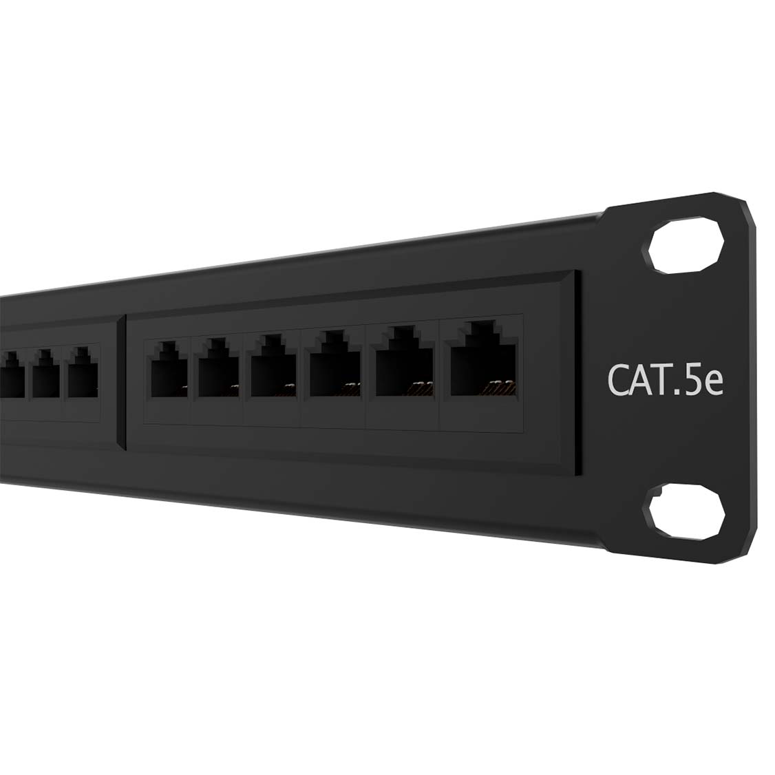 NEXXT SOLUTIONS AW190NXT06 Patch Panel Rack 24P 1U Cat5E Pre-config Tipo 110